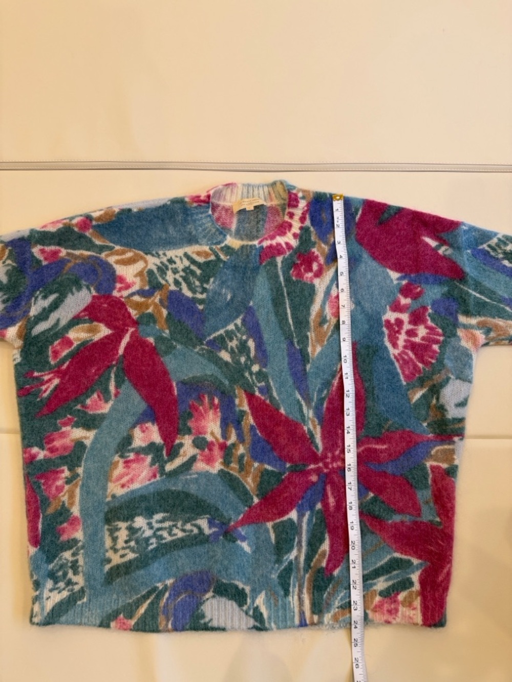Sézane Ines Jumper Floral Multicolor Crewneck Sweater - Women - Picture 8 of 12